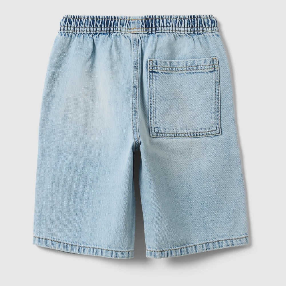 OVS | Shorts azules claros de denim de pierna ancha infantil