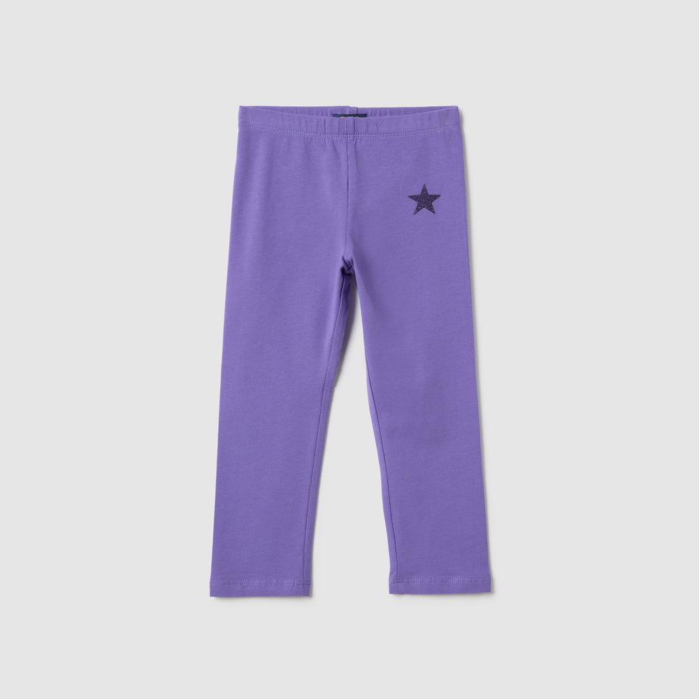OVS | Leggings de Corte Slim con Detalle de Estrellas para Niña