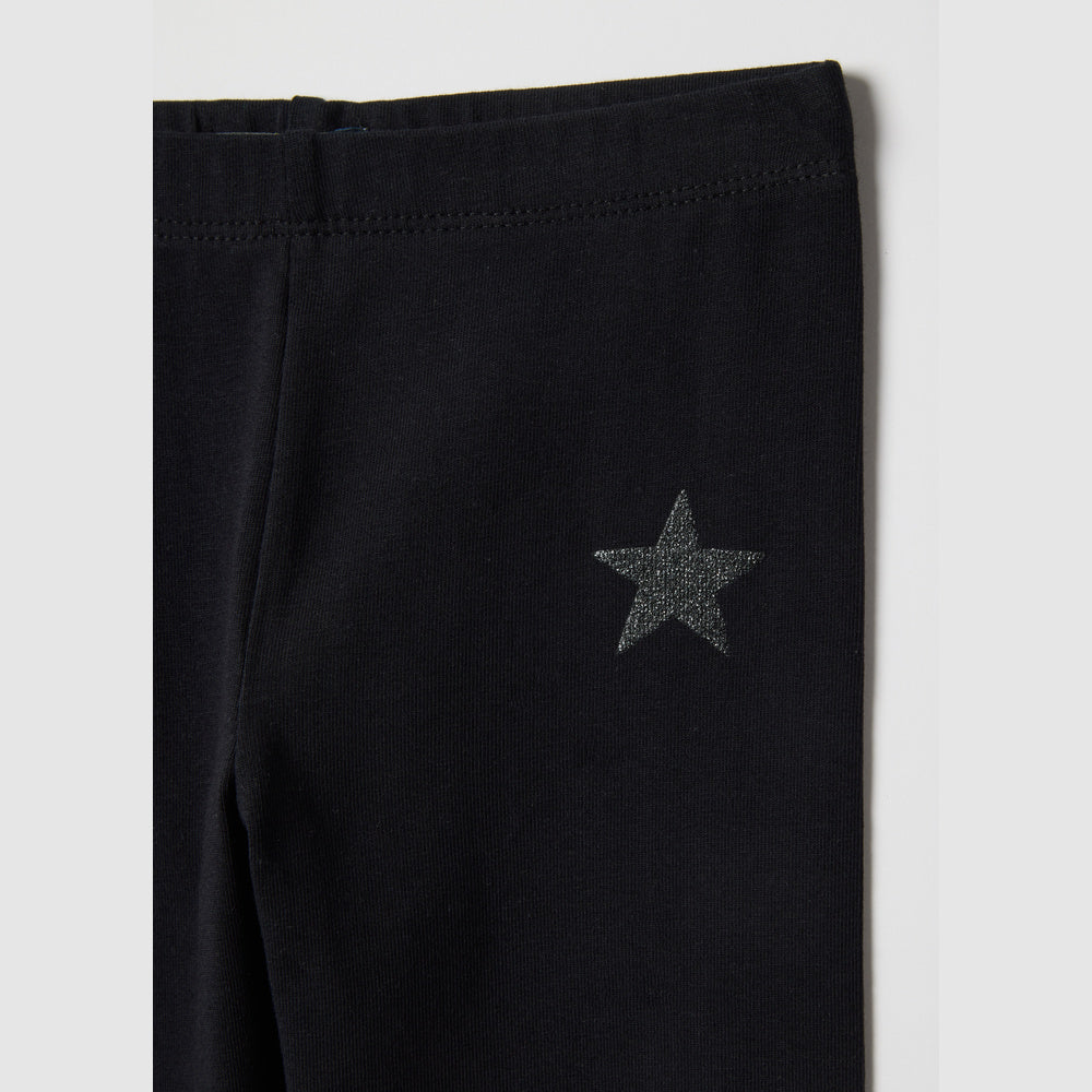 OVS | Leggings de Corte Slim con Detalle de Estrellas para Niña