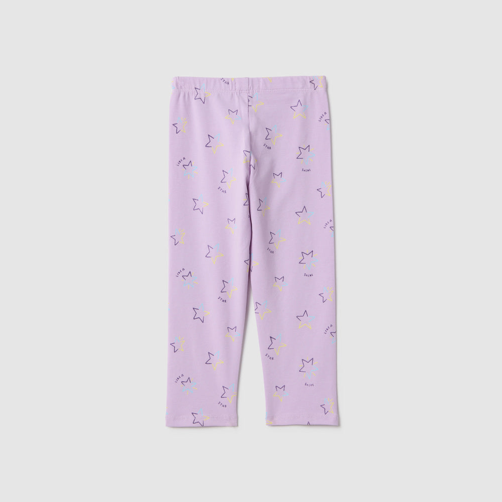 OVS | Leggings de corte Skinny con Detalle de Estrellas para Niña