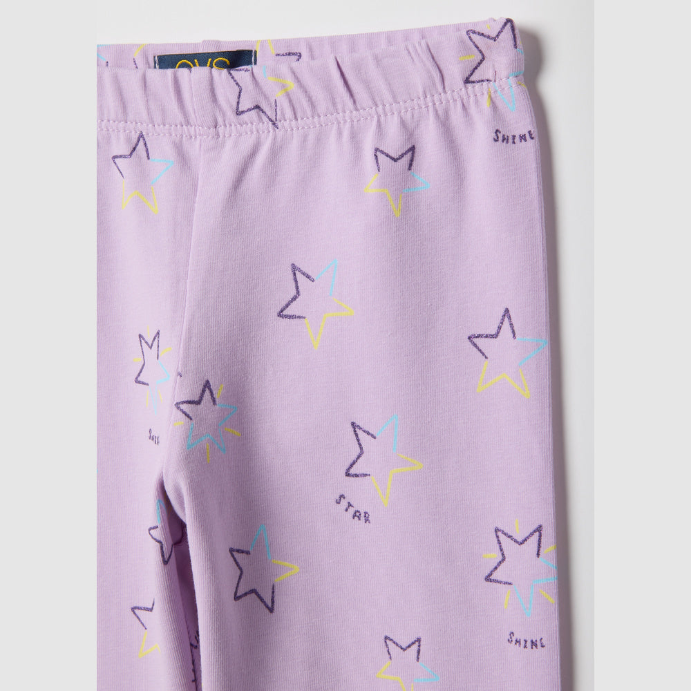OVS | Leggings de corte Skinny con Detalle de Estrellas para Niña