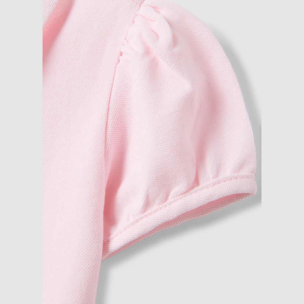 OVS | Polo rosa de algodón puro para niña