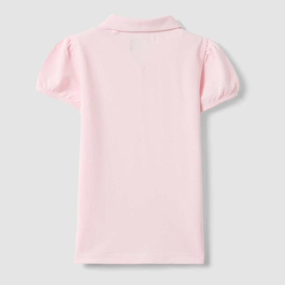 OVS | Polo rosa de algodón puro para niña