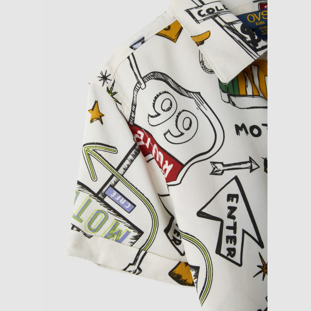 OVS | Camisa Multicolor de Viscosa Infantil