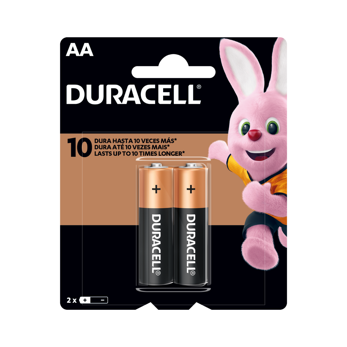 Batería Duracell AA X2