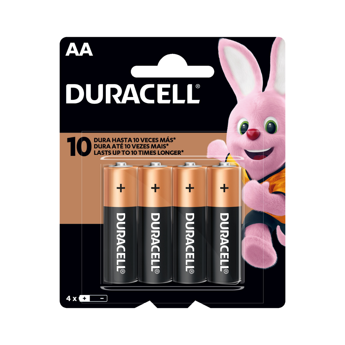 Batería Duracell AA X4