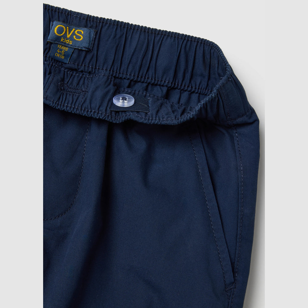 OVS | Pantalón jogger azul de algodón puro infantil