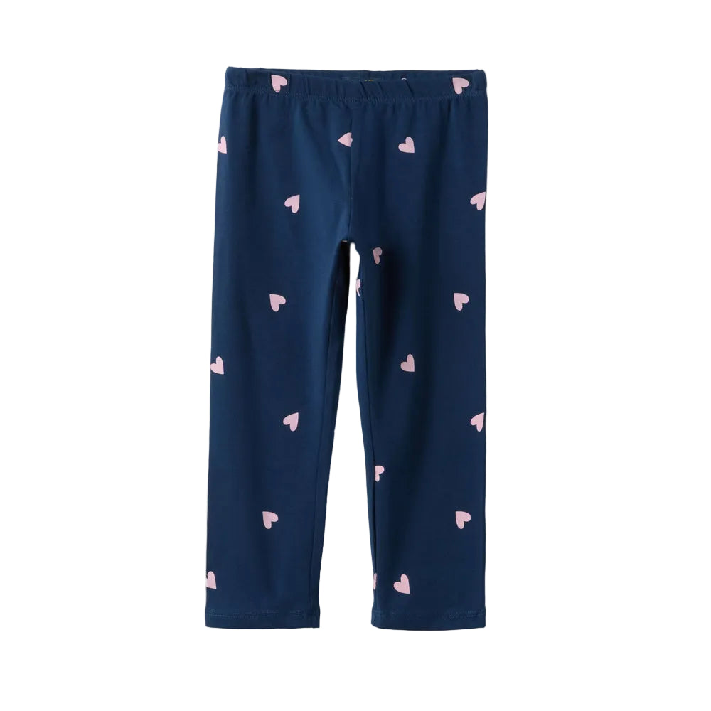 OVS | Leggings azules de algodón elástico de corte slim para niña