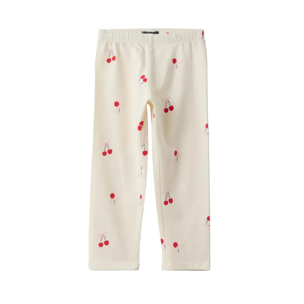 OVS | Leggings de algodón de corte slim con estampado para niña