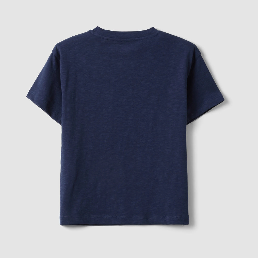 OVS | Camiseta azul de algodón puro infantil