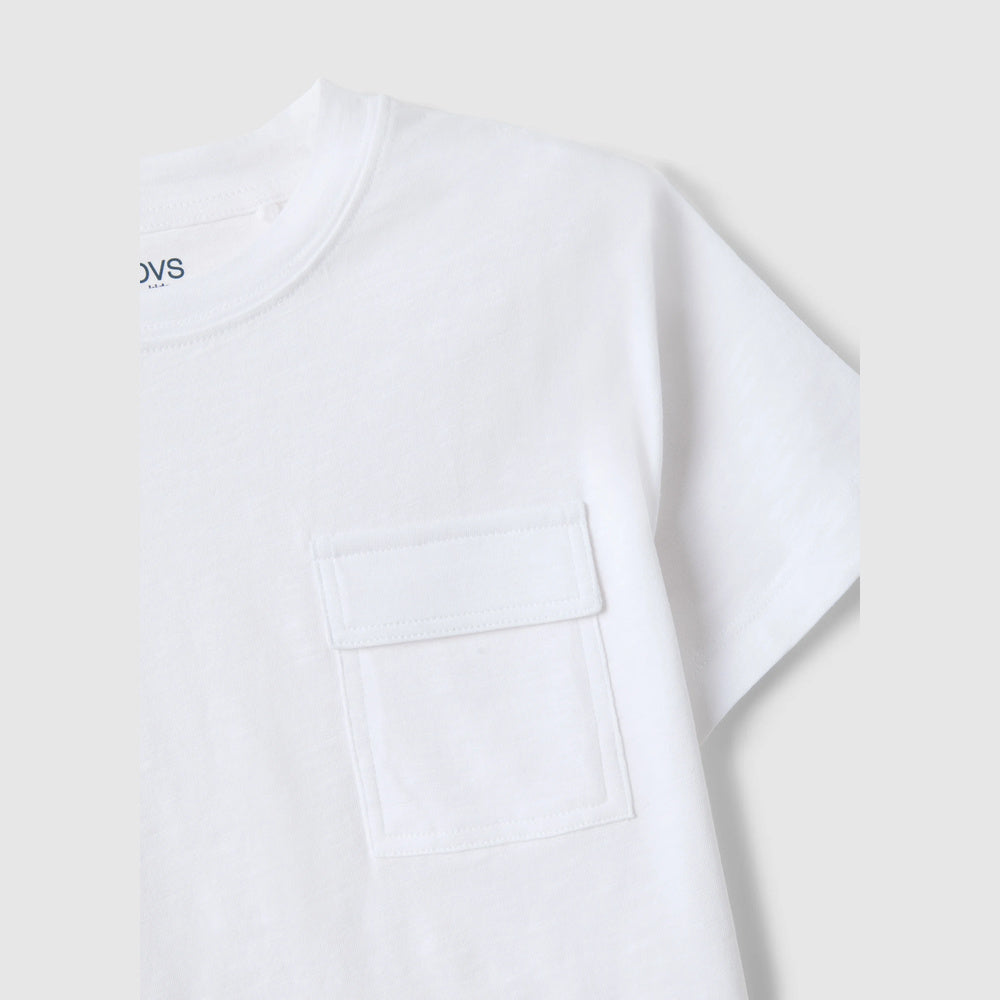 OVS | Camiseta blanca de algodón puro infantil