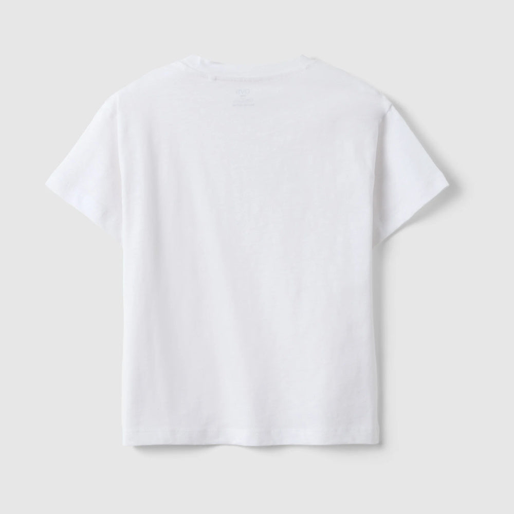 OVS | Camiseta blanca de algodón puro infantil