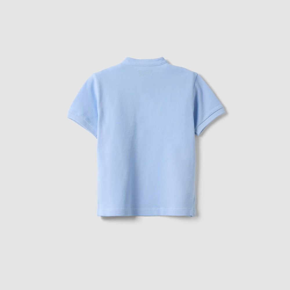 OVS | Polo Azul de Algodón Infantil