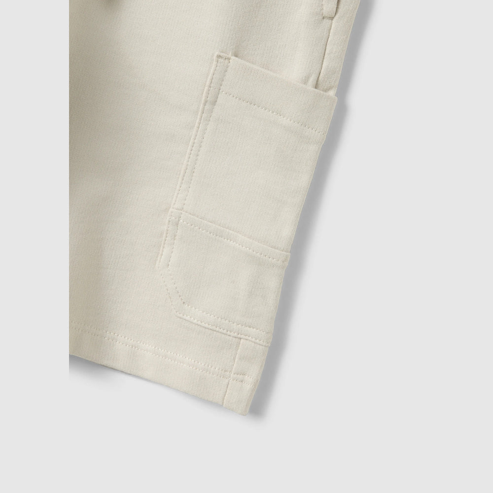 OVS | Shorts beige de algodón puro infantil