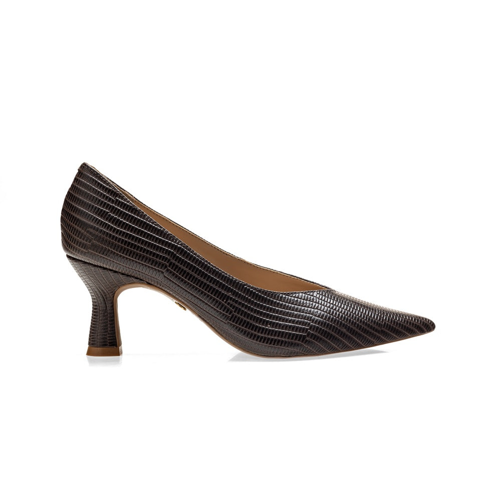 Ferrucci | Scarpin Tacón Copa Basico com Bossa