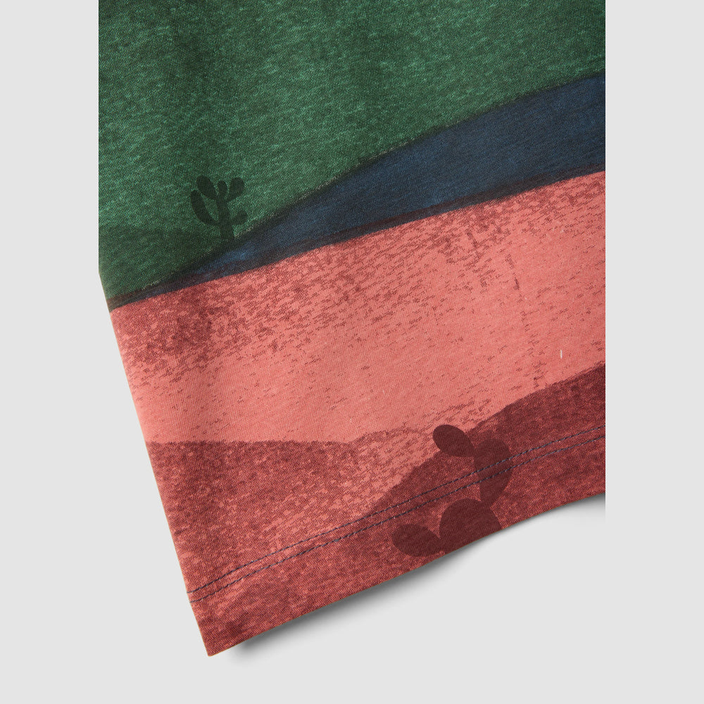OVS | Camiseta multicolor de algodón puro con diseño a rayas para niño