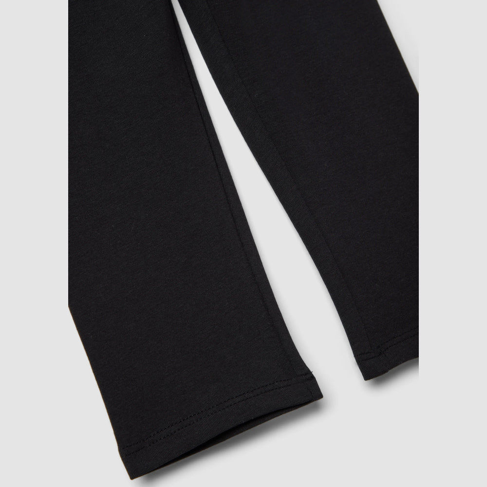 OVS | Leggings negros de algodón elástico de corte slim para niña