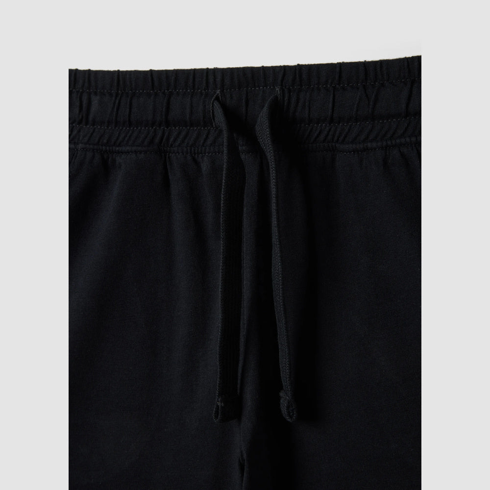 OVS | Shorts negros de algodón puro para niño