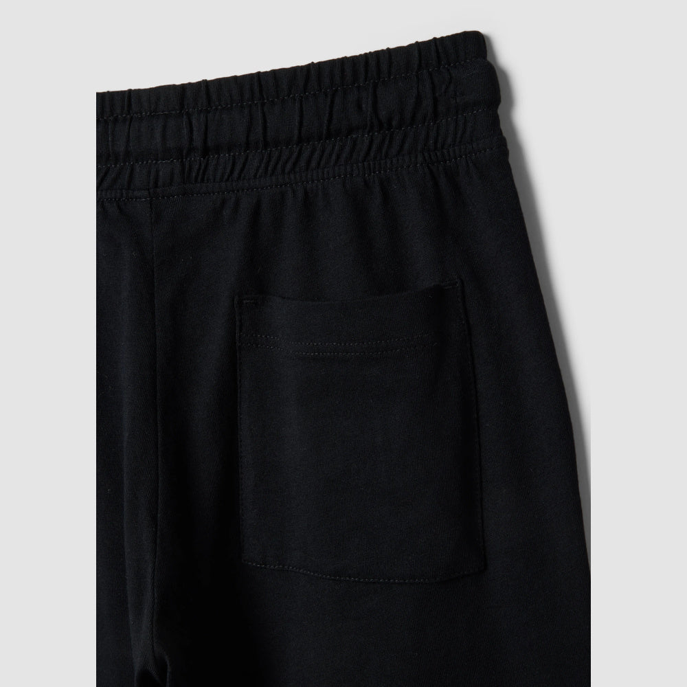 OVS | Shorts negros de algodón puro para niño