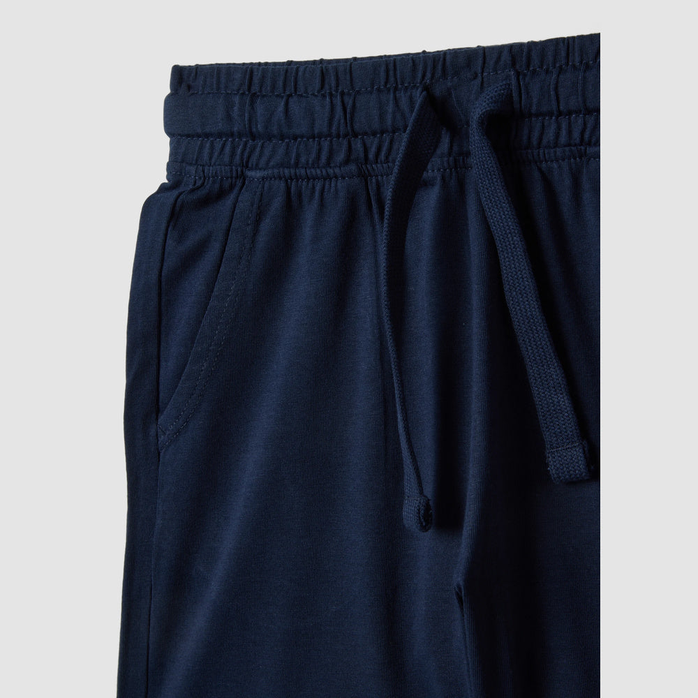 OVS | Shorts azules de algodón puro para niño