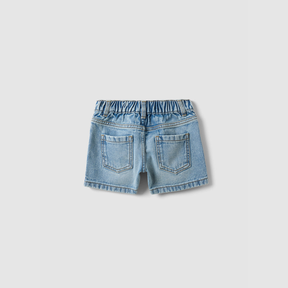 OVS | Shorts Denim con Aplicaciones de Pedrería para Niña