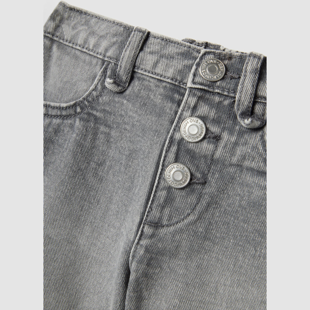 OVS | Shorts grises de denim para niña