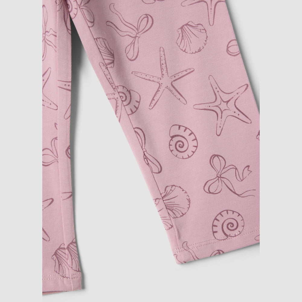 OVS | Leggings rosa de algodón elástico de corte skinny para niña