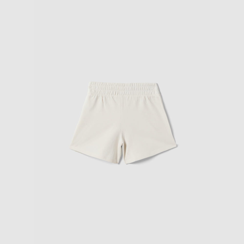 OVS | Shorts Blancos de Algodón Puro con Cintura Elástica para Niña