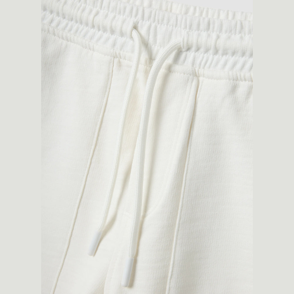 OVS | Shorts blancos de algodón puro con cintura elástica para niño