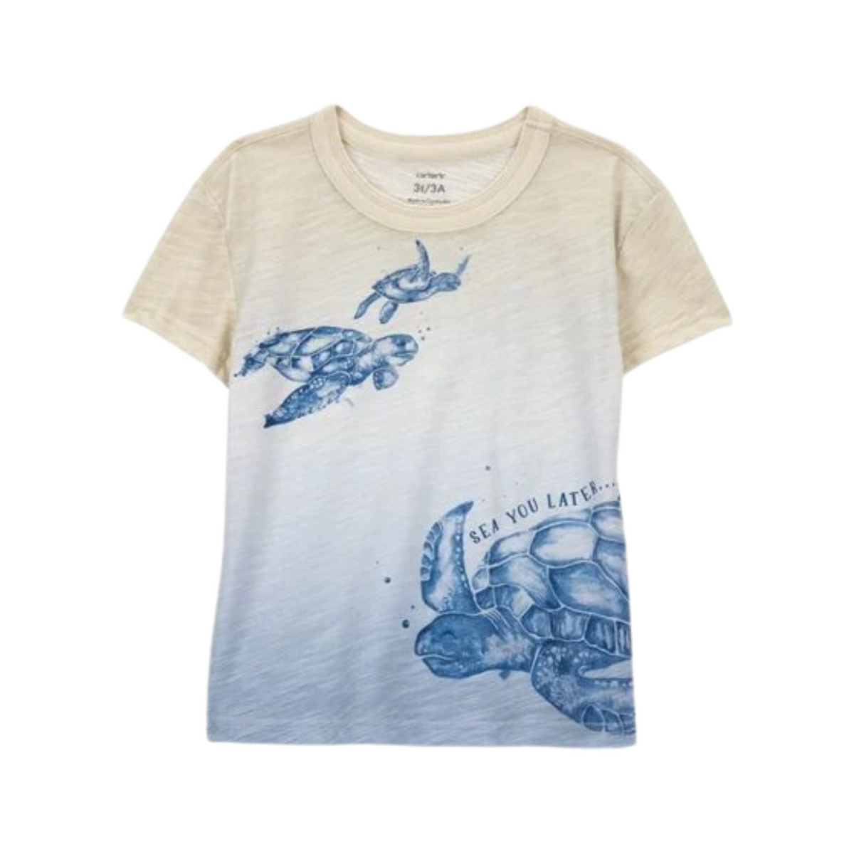 Carter's | Camiseta Manga Corta Estampado de Tortuga