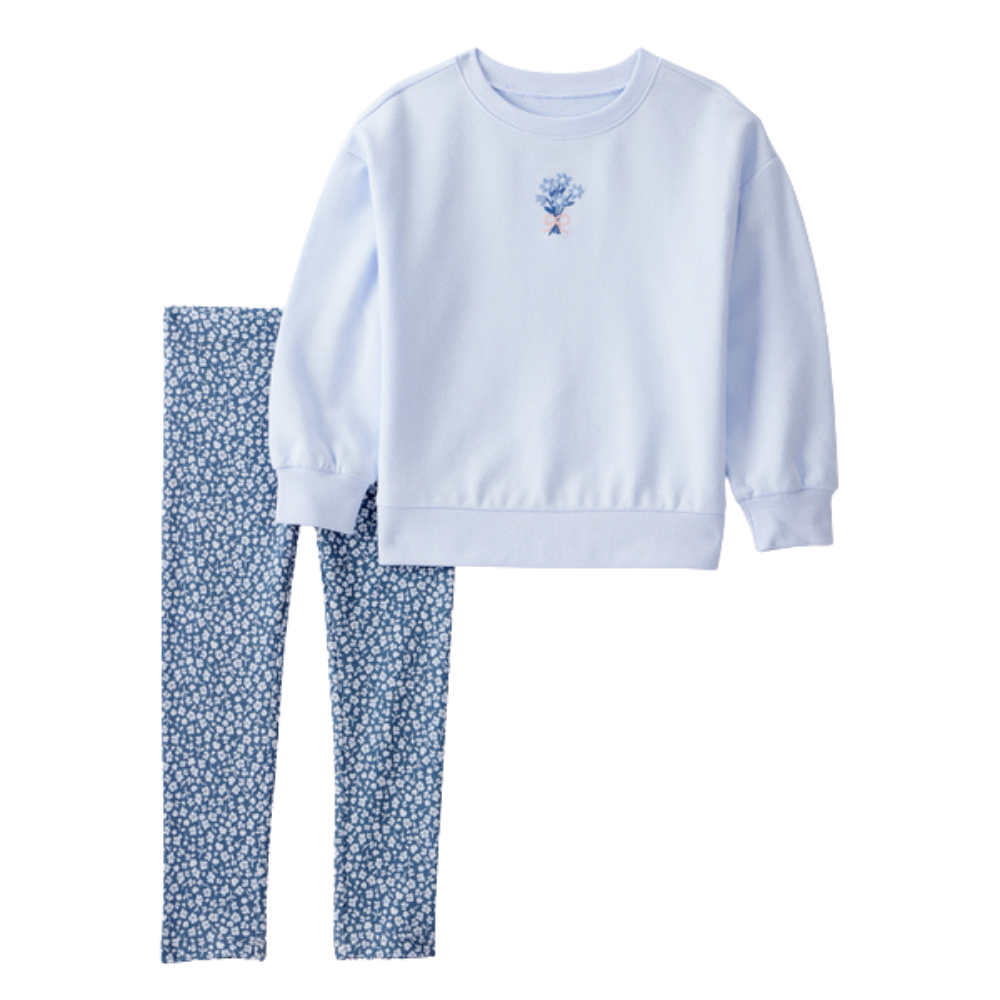 Carter's | Conjunto de Sudadera y Pantalón con Flores
