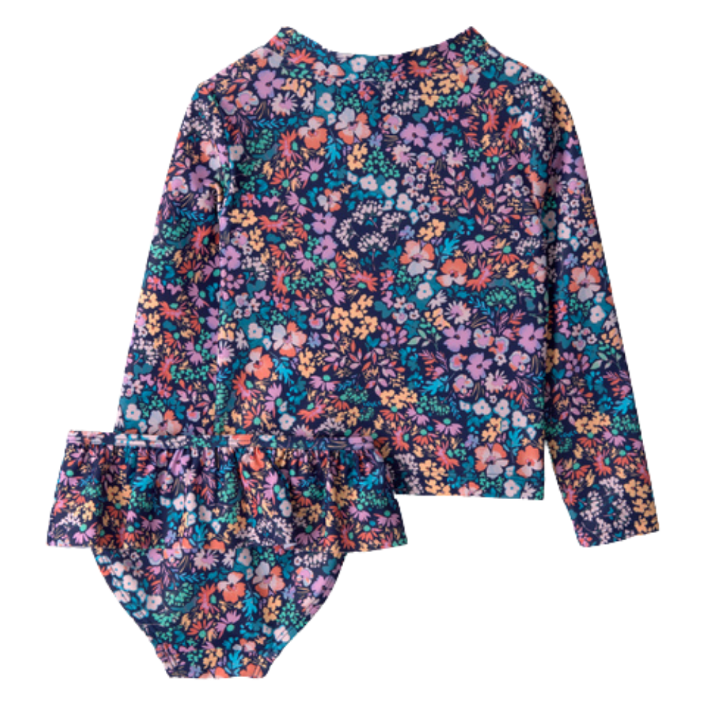 Carter's | Conjunto de Traje de Baño Manga Larga Floral