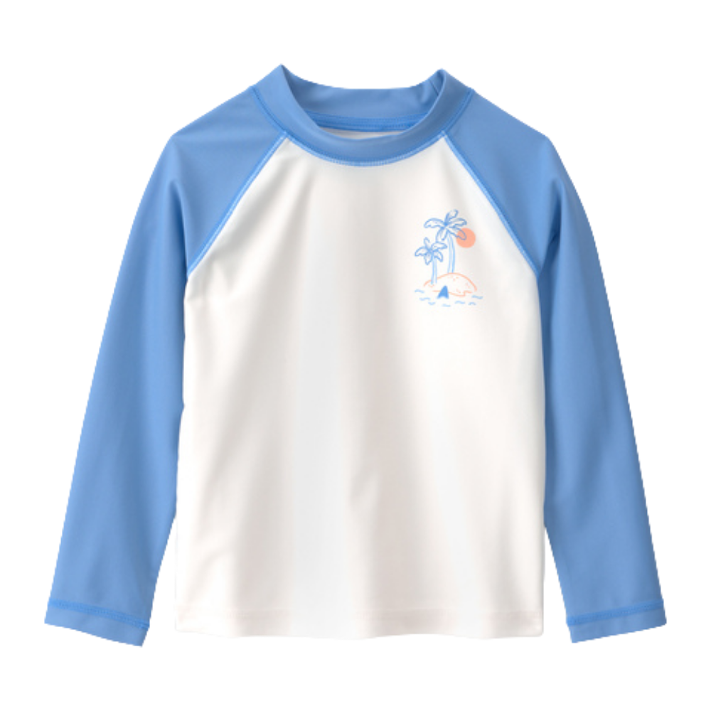 Carter's | Camiseta Manga Larga con Estampado de Palmeras