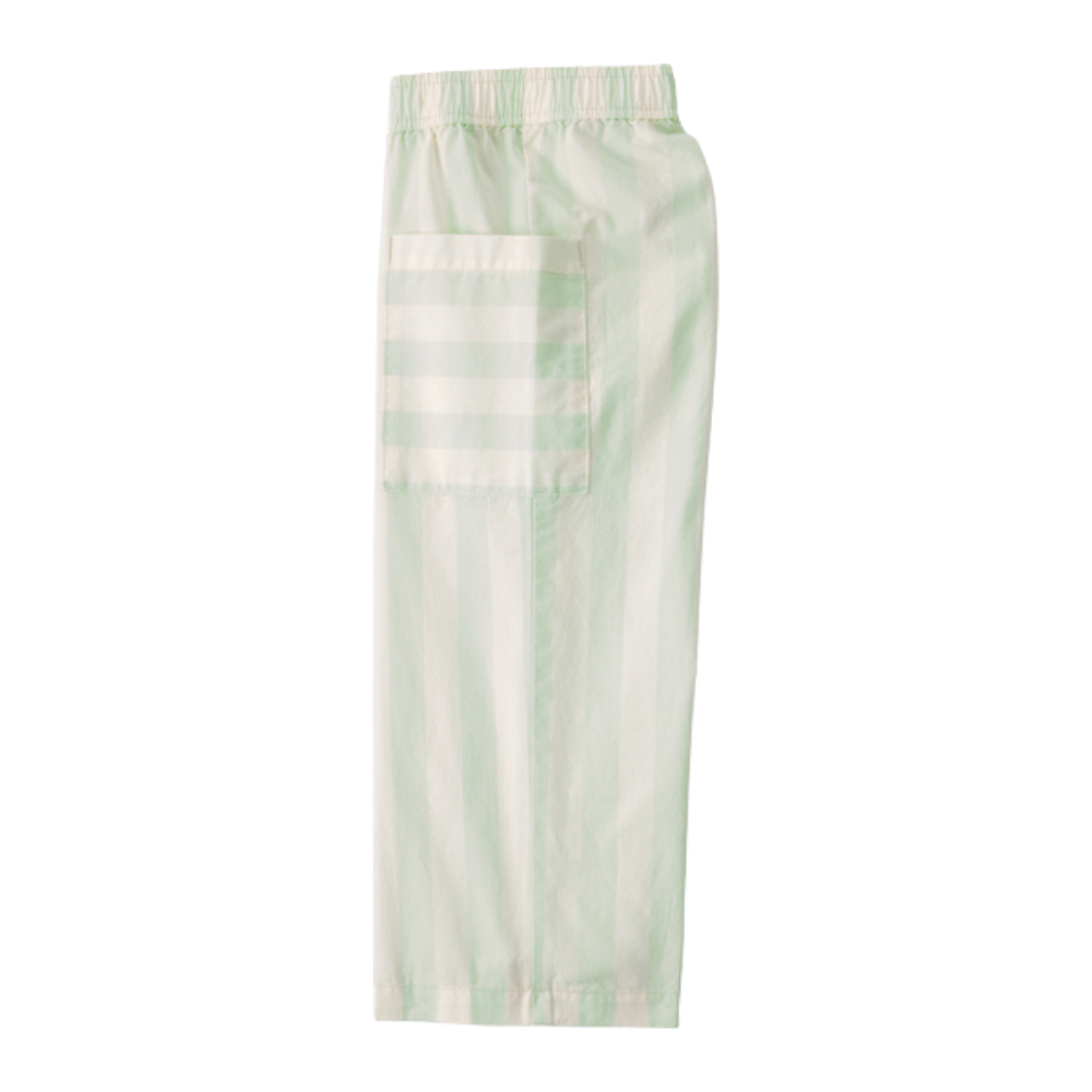 Carter's | Pantalones de rayas para niña pequeña - Verde/Marfil