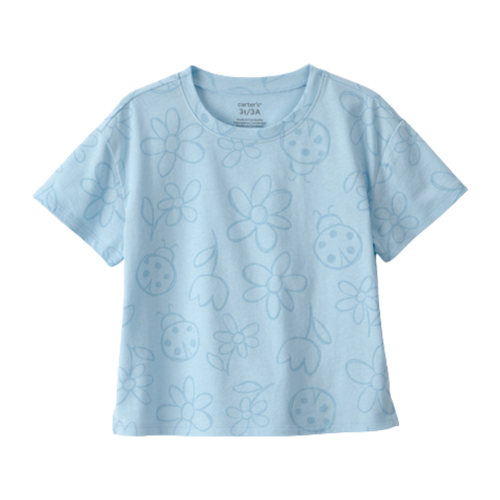 Carter's | Top Floral de Mariquita