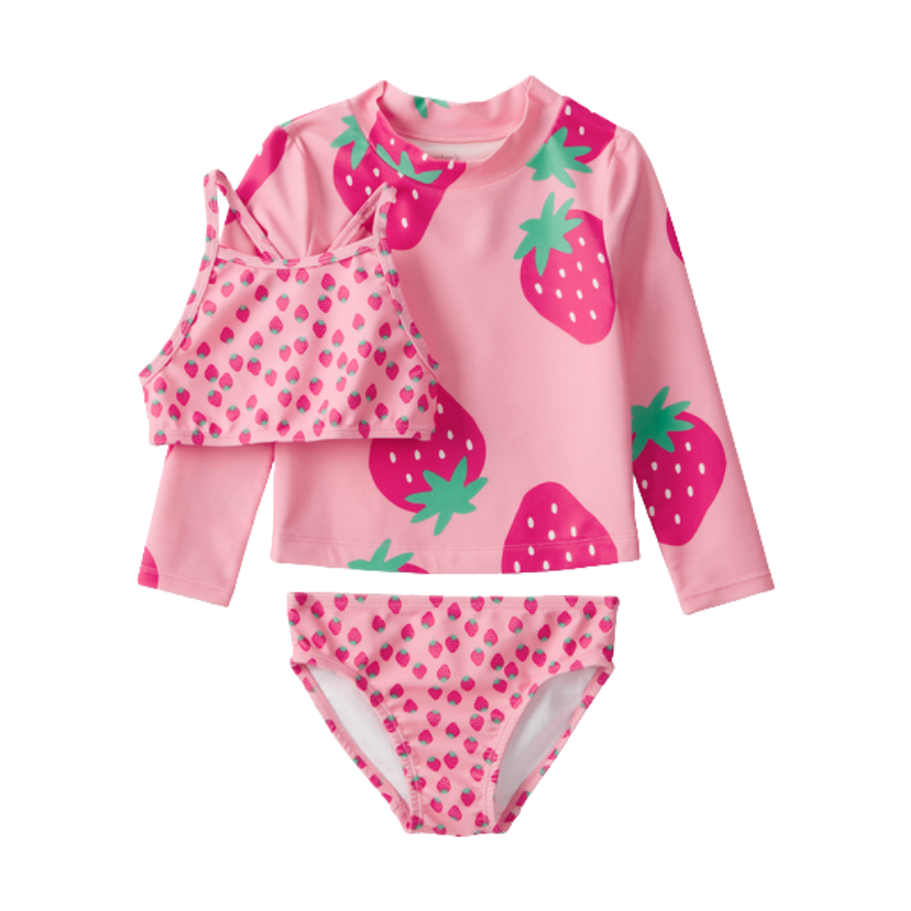 Carter's | Conjunto de Traje de Baño con Estampado de Fresas