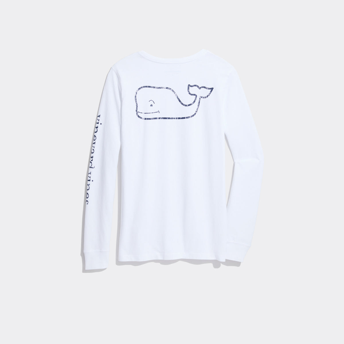 Vineyard Vines | Camiseta para mujer de manga larga Whale estampado Te