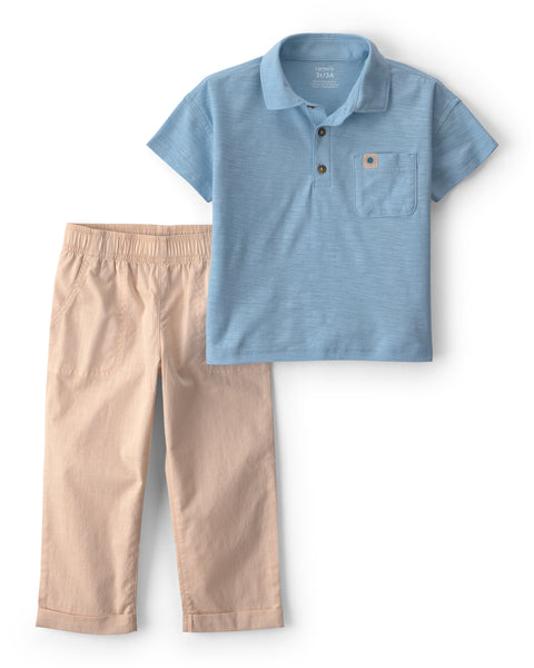 Carter's | Conjunto Infantil de Polo Y Short