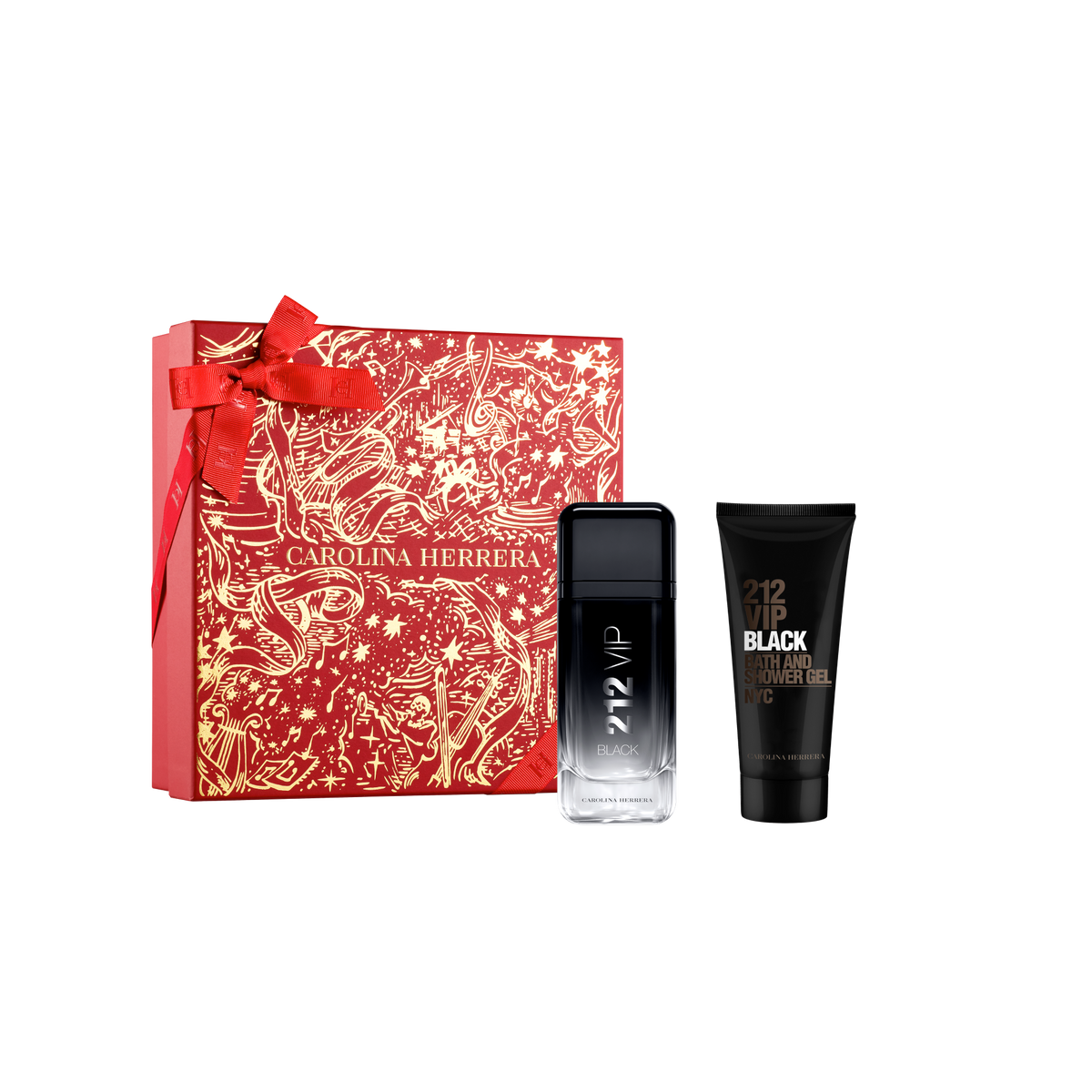 Carolina Herrera | 212 VIP Black Eau De Parfum y Gel de Ducha Set