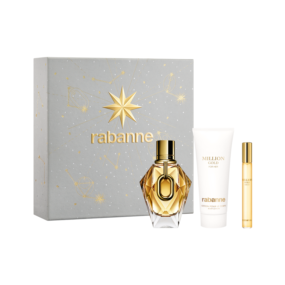 Rabanne | Set Million Gold for Her Eau De Parfum
