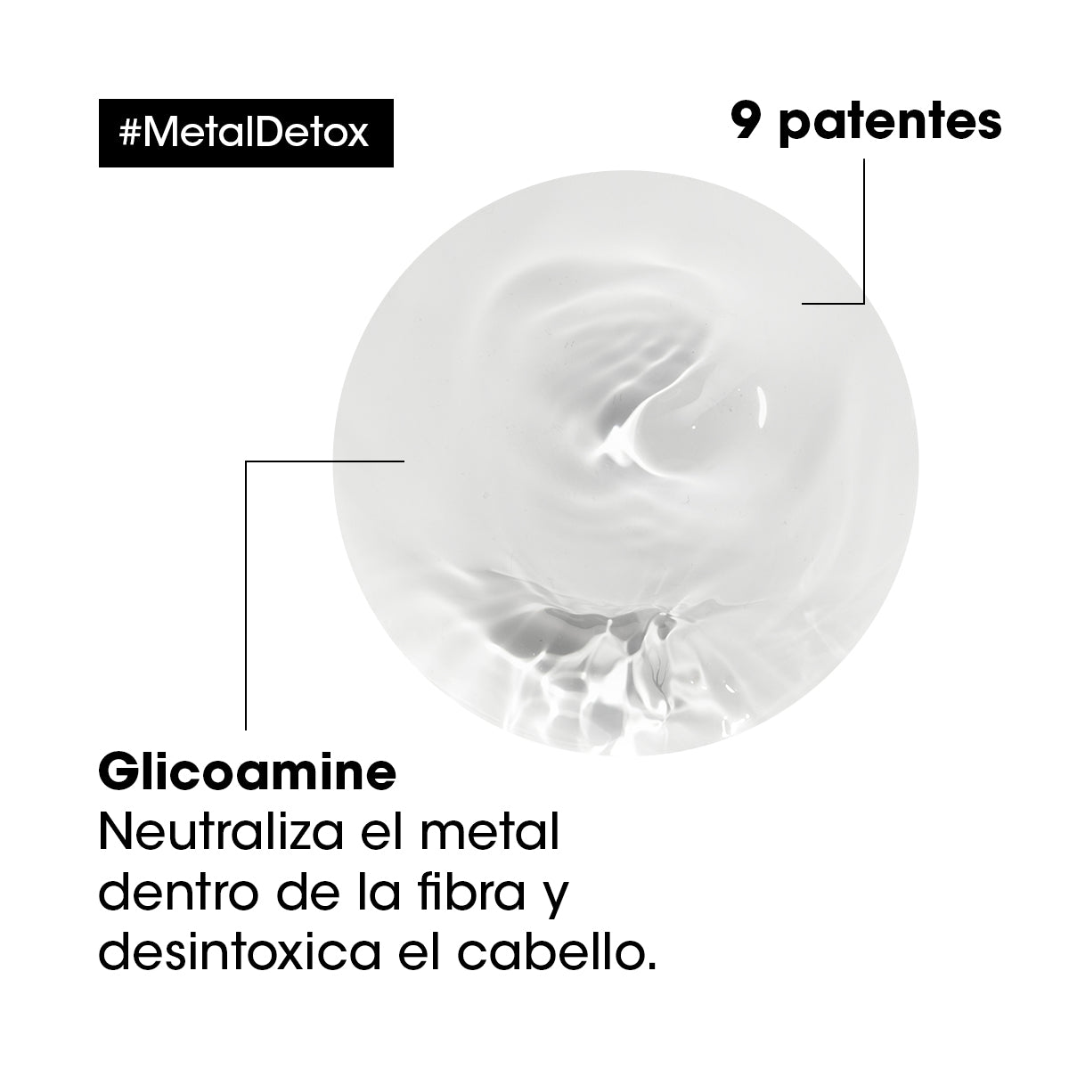 L'Oreal Pro  | Mascarilla profesional Metal Detox desintoxicación Loreal professionnel 250ml