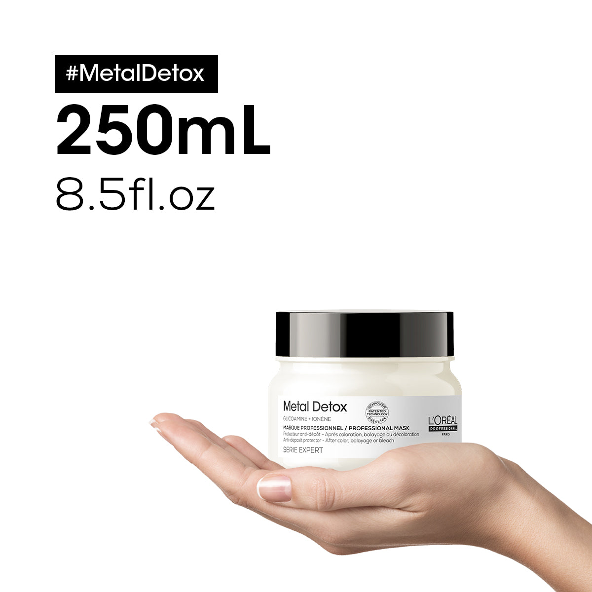 L'Oreal Pro  | Mascarilla profesional Metal Detox desintoxicación Loreal professionnel 250ml