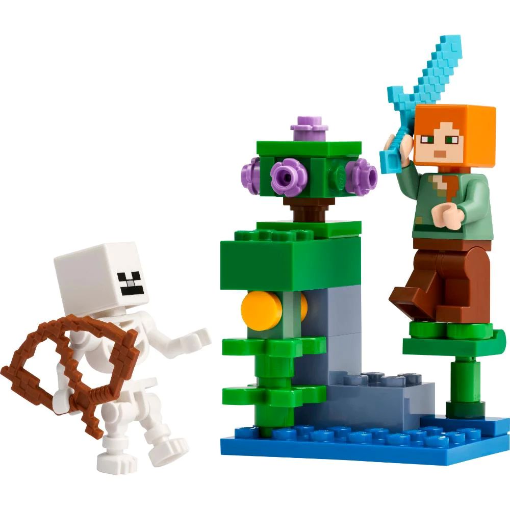 Lego | Minecraft Duelo en La Cueva Frondosa