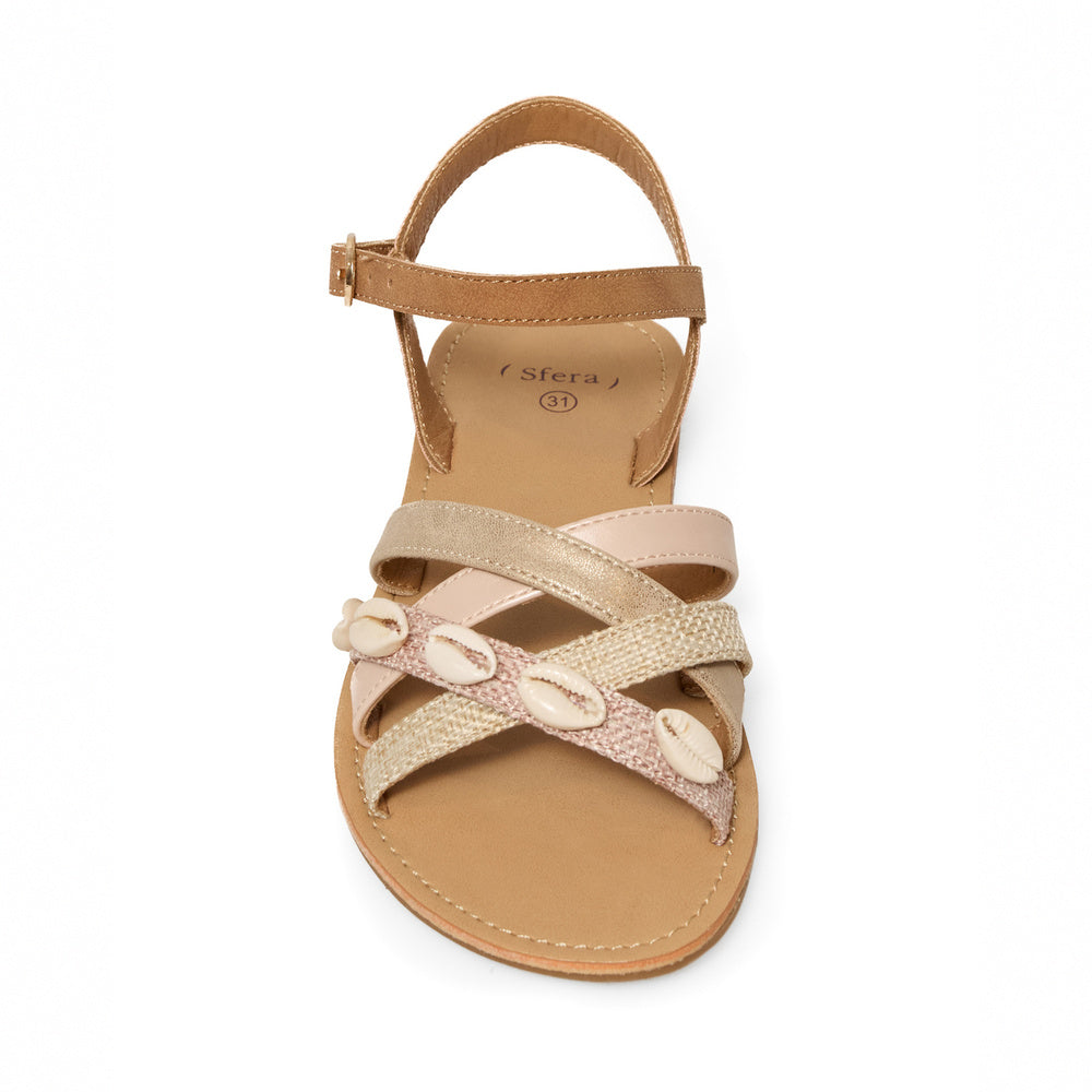 Sfera | Sandalias Étnicas con Conchas