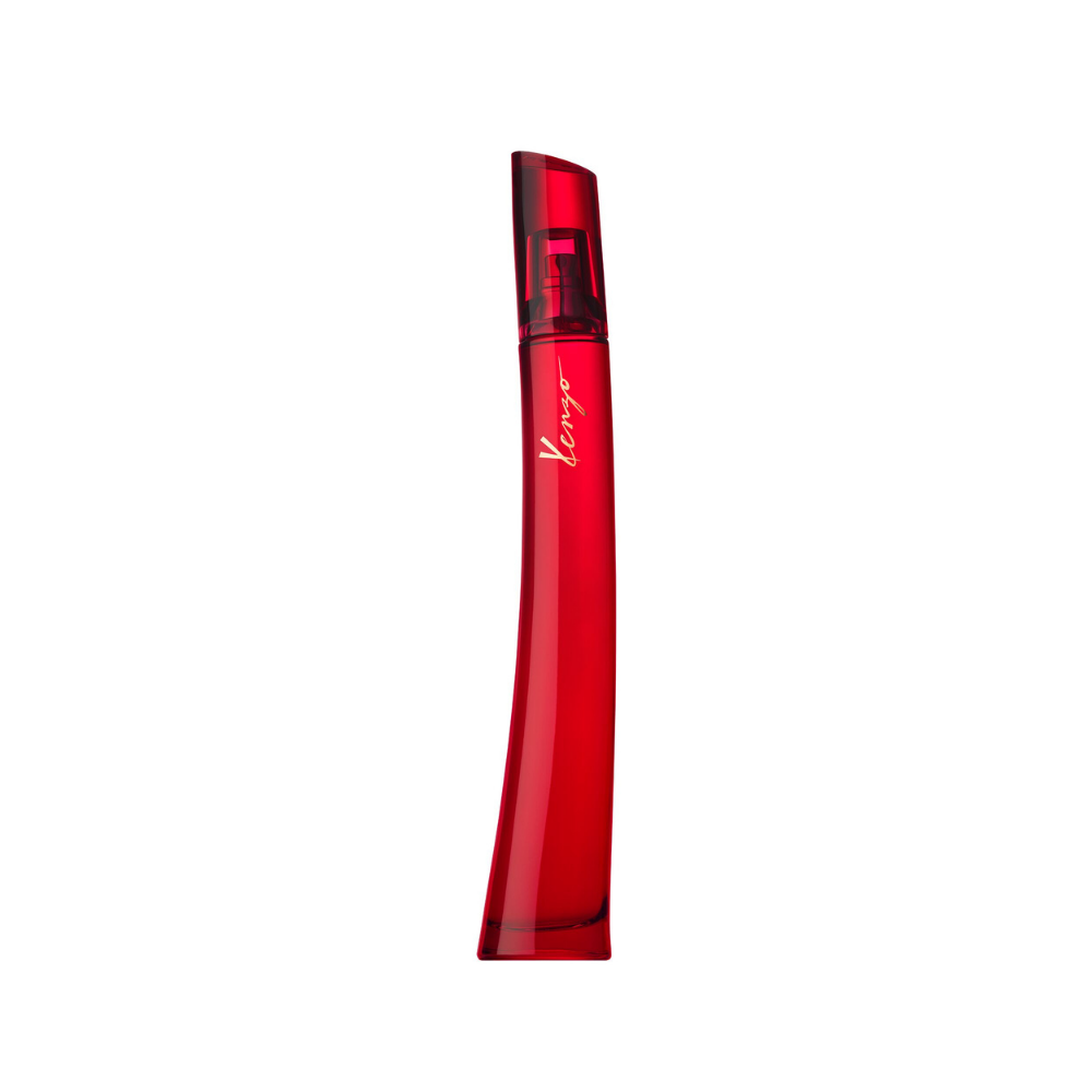 Flower by Kenzo Le Rouge Eau de Parfum - vista frontal frasco rojo