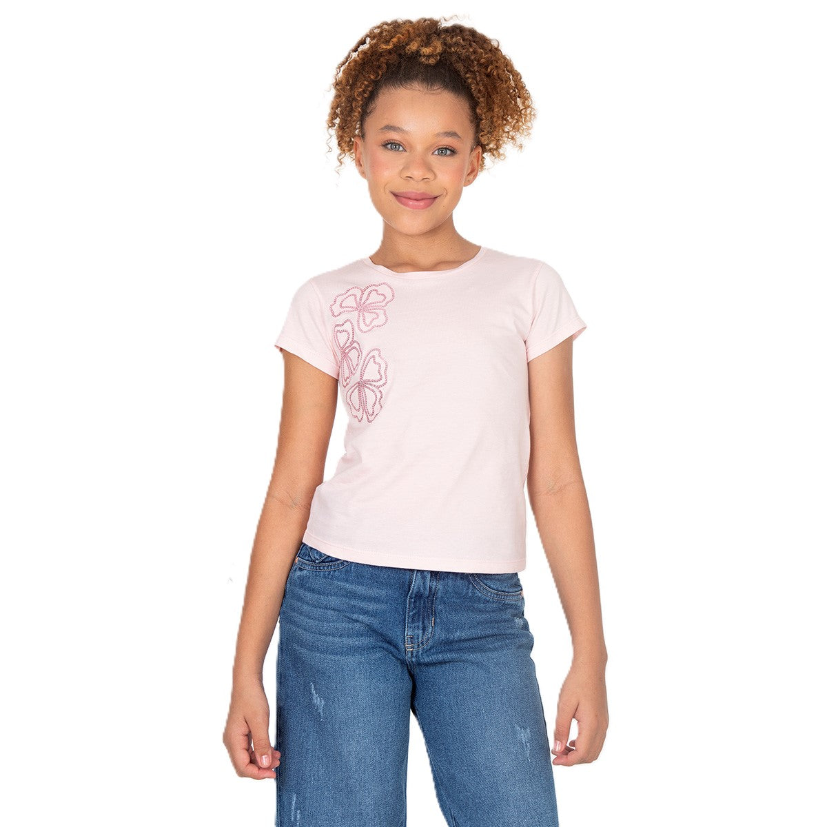 Grazziani | Camiseta Bordado Lentejuelas para Niña