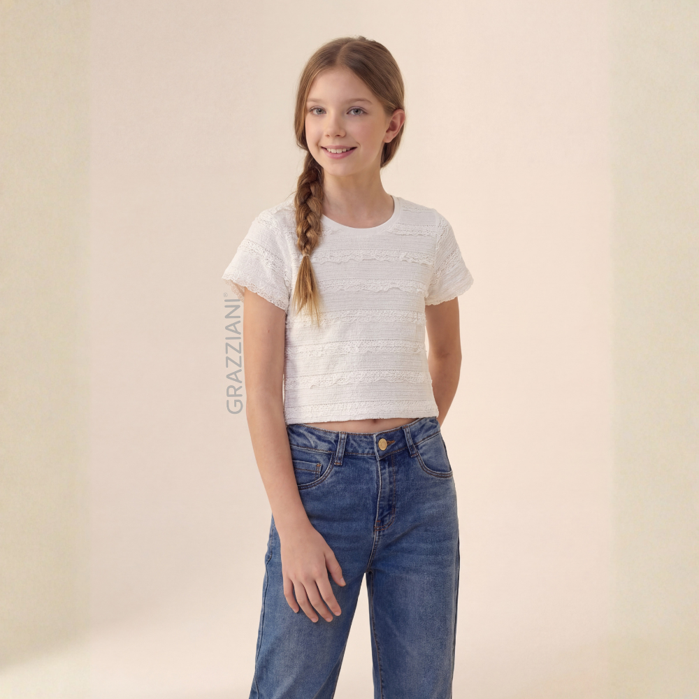Grazziani | Camiseta Manga Corta para Niña