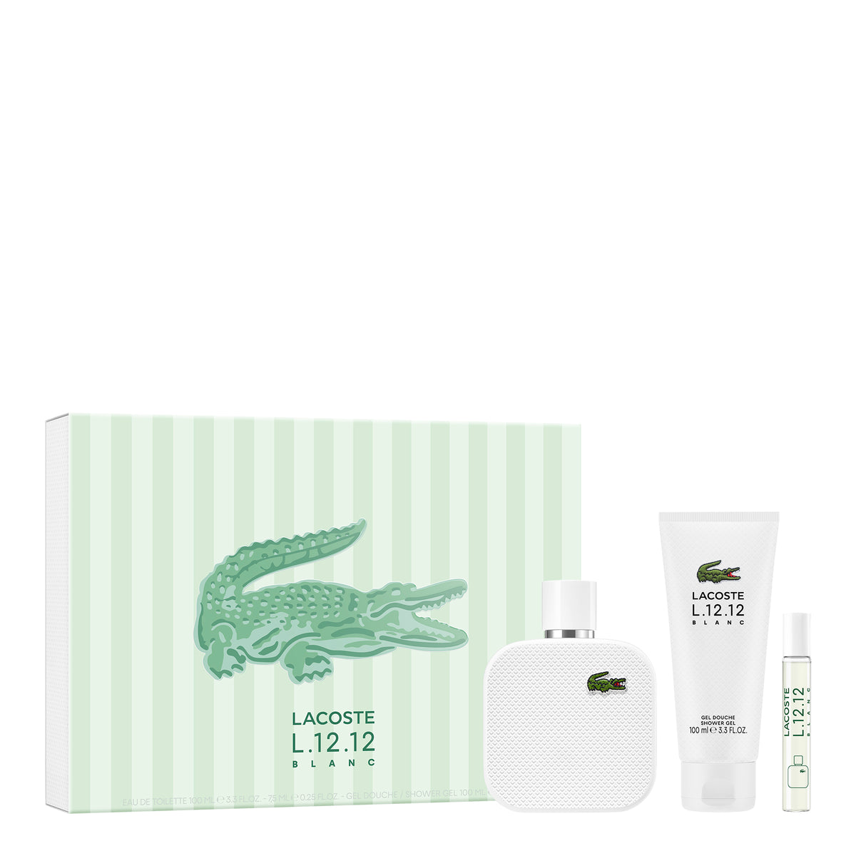 Lacoste L.12.12 Blanc Eau de Toilette Set