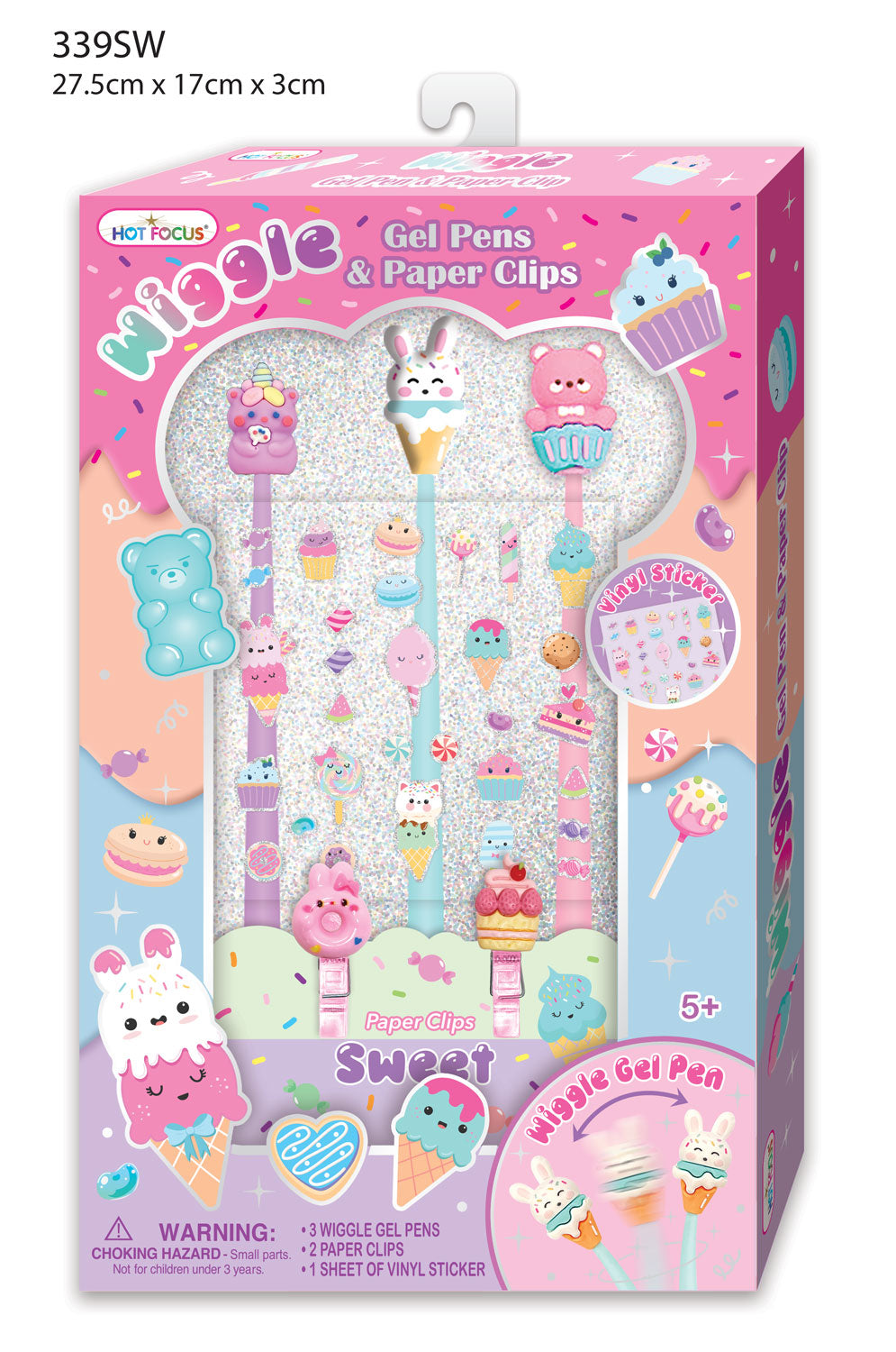 Hot Focus | Wiggly Gel Pen Sweets