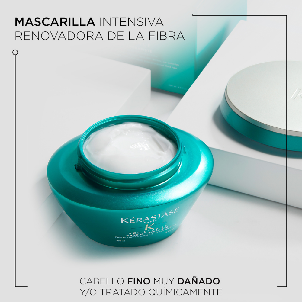 Kérastase | Mascarilla Résistance Thérapiste reparación cabello muy dañado 200ml